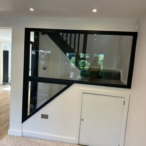 Bespoke Glass Feature Staricase