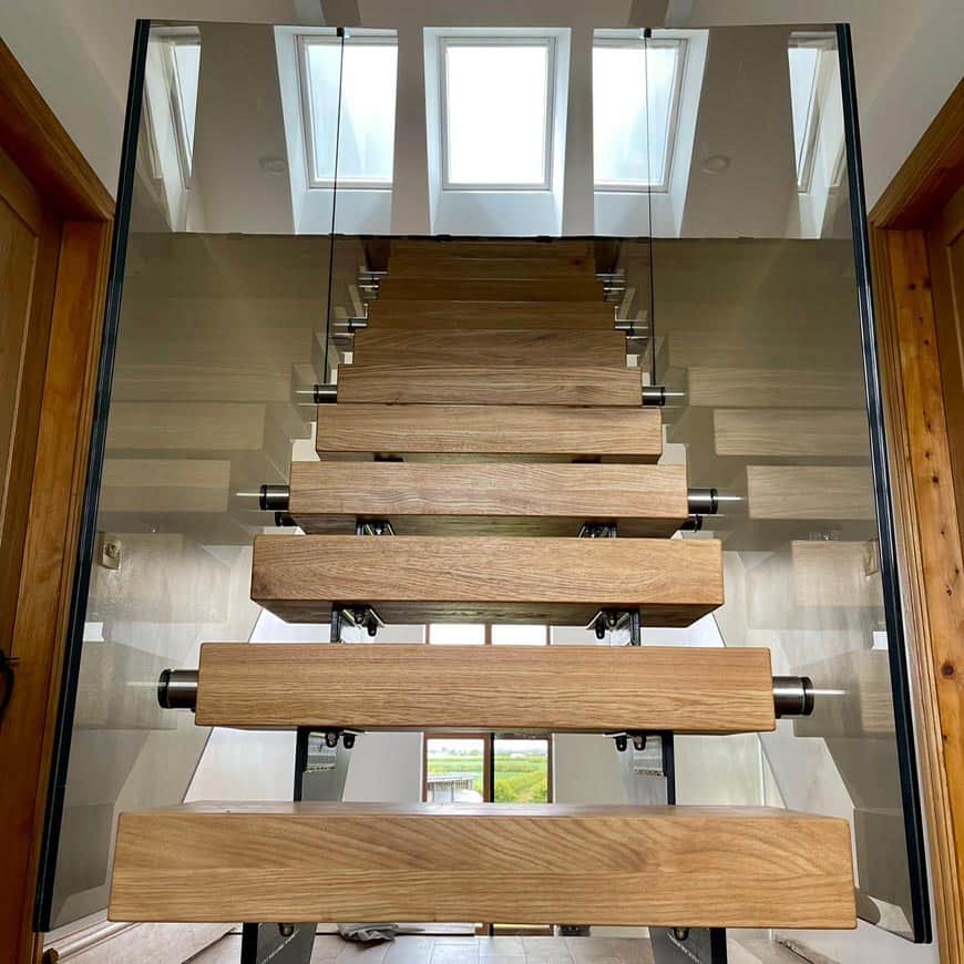 Feature Glass Staircase