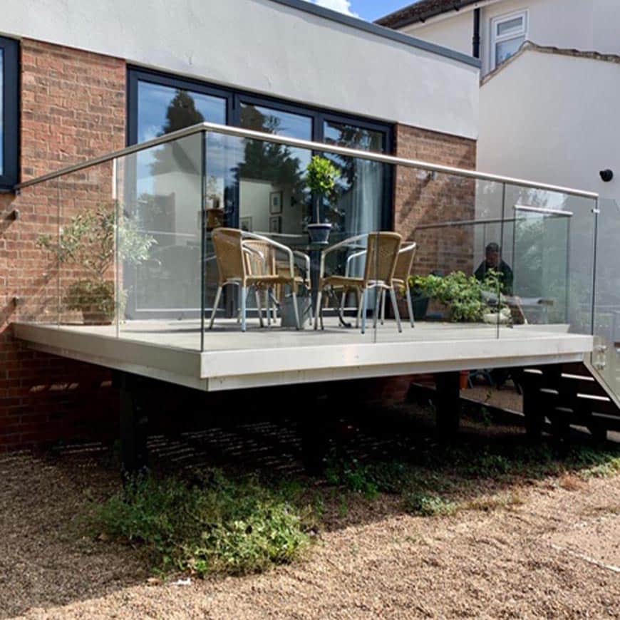 Glass Decking Fencing