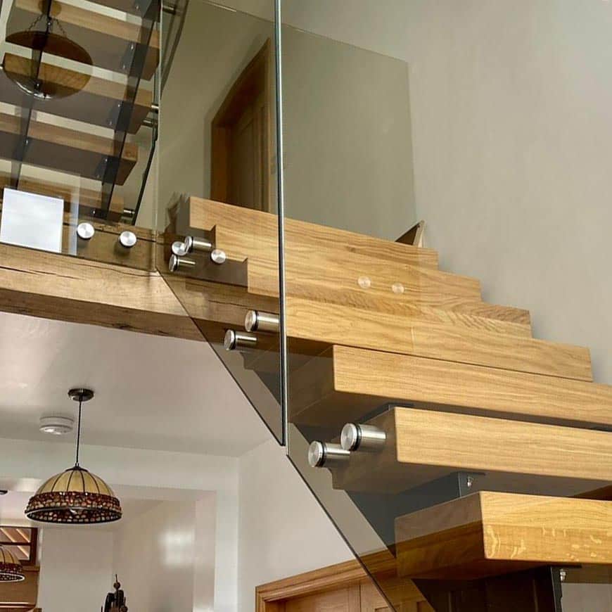 Frameless Glass Balustrade Staircase