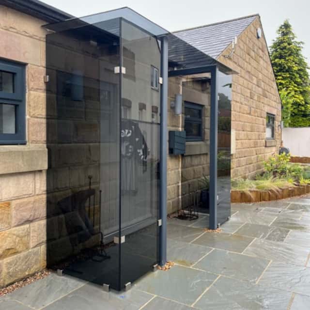 Bespoke Glass Entrance