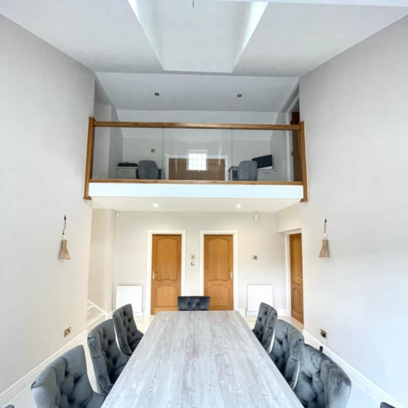 Glass Wooden Balustrade